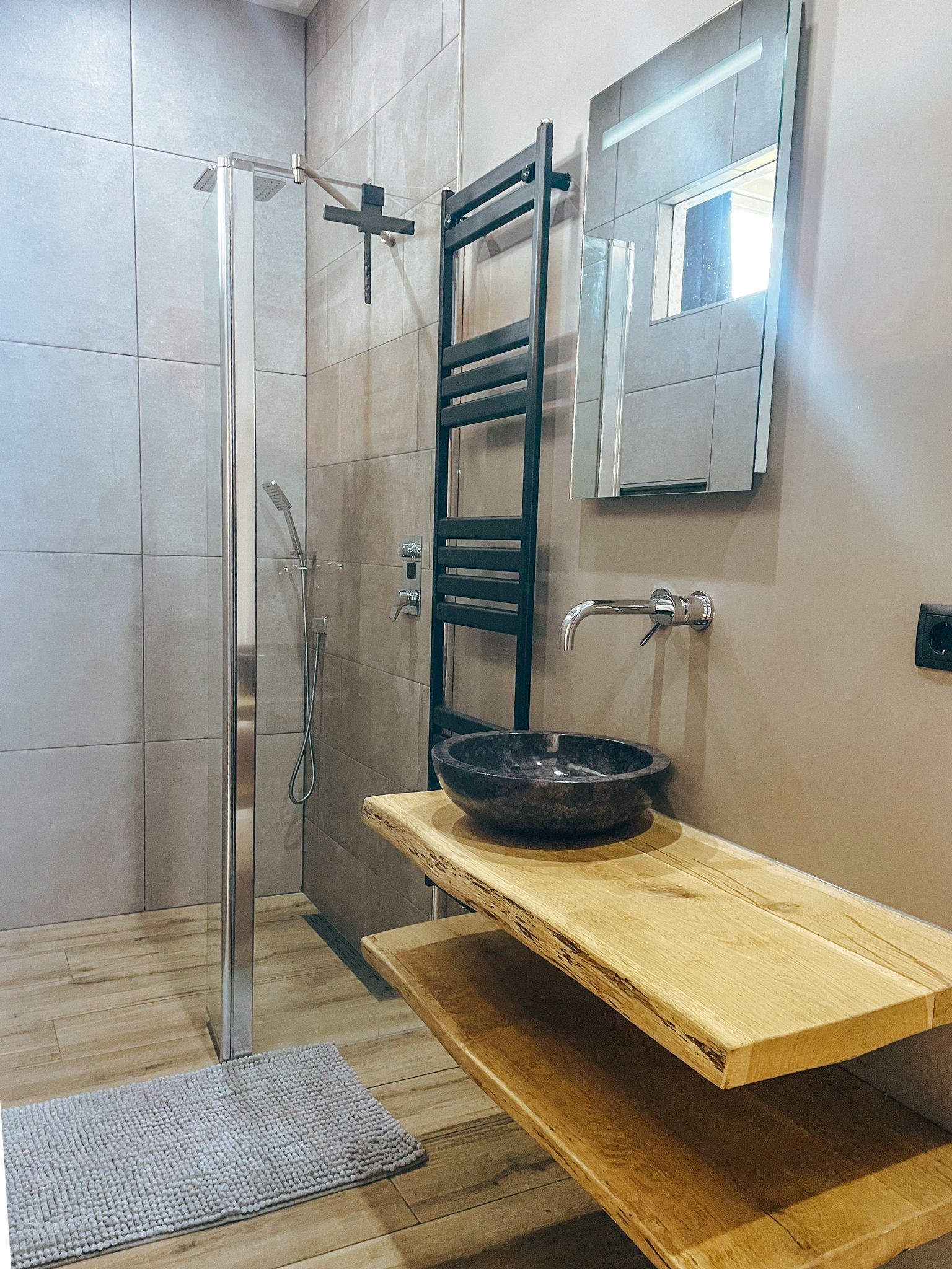 Foto van de badkamer
